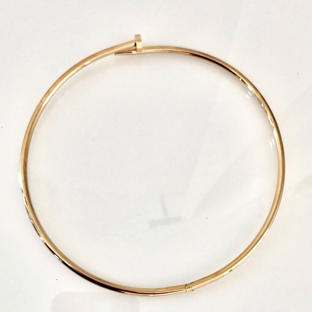 Gold Nail Choker Luxury Necklace